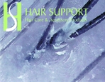 Hair Support Magnified Before